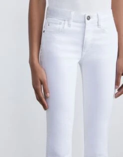 L148 Denim Mercer Kick-Flare Jean -Chic Daily Fashion mpd50w 1m55 washed plaster detail