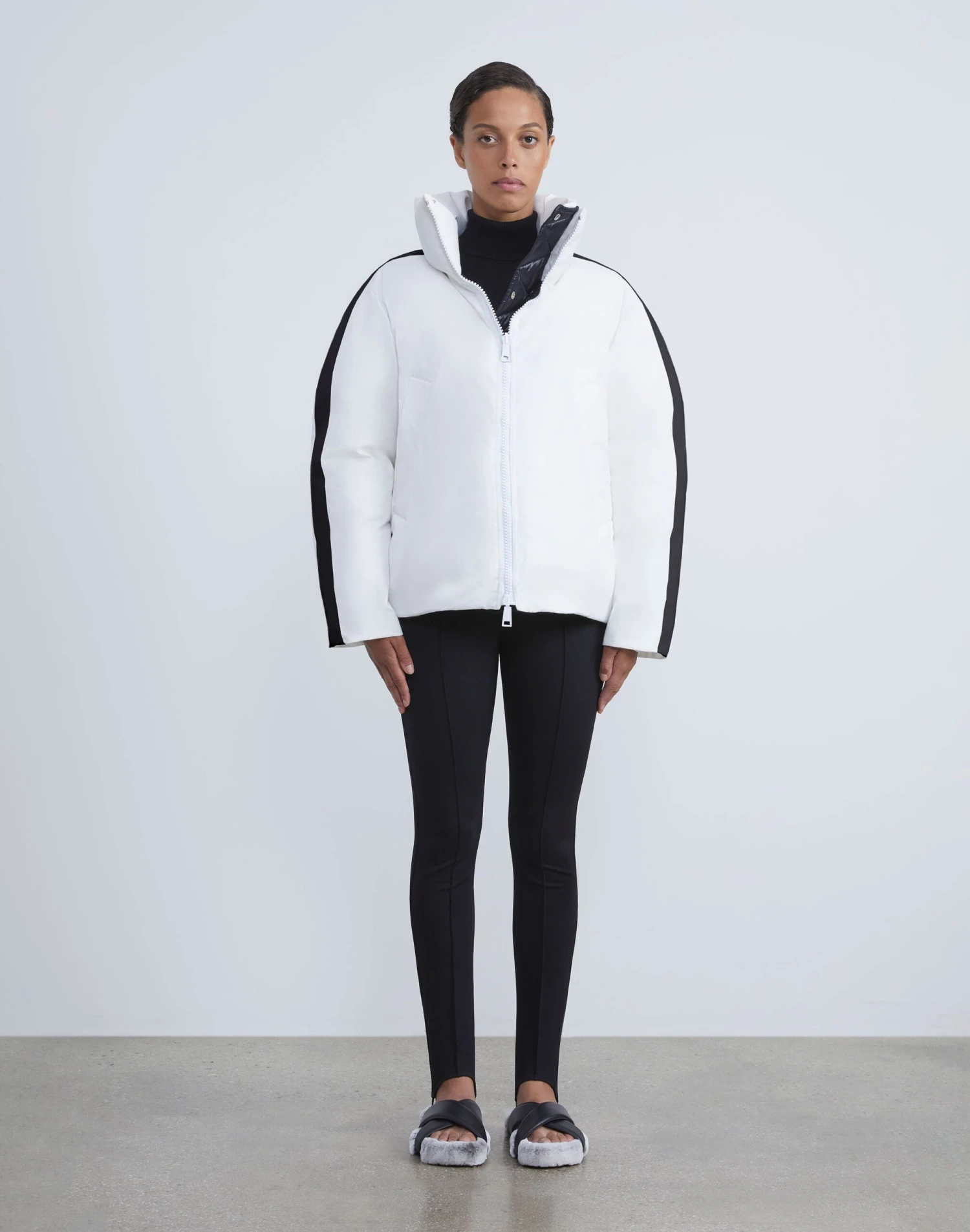 Compact Rib Jersey Stirrup Legging 2 Compact Rib Jersey Stirrup Legging - Image 2