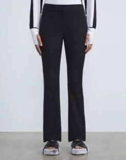 Acclaimed Stretch Manhattan Striped Flared Slim Pant 7 Acclaimed Stretch Manhattan Striped Flared Slim Pant -Chic Daily Fashion mpd59r j525 black
