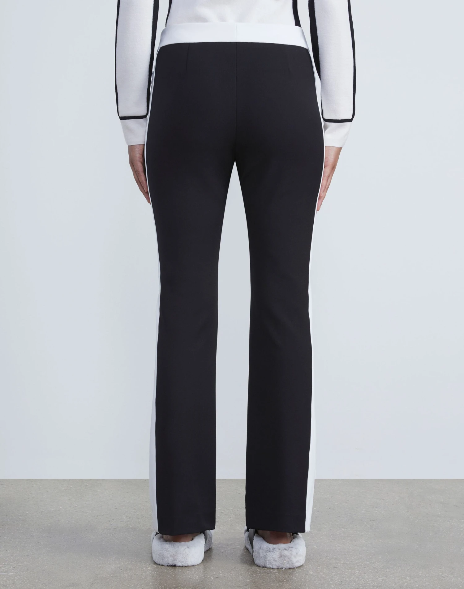 Acclaimed Stretch Manhattan Striped Flared Slim Pant 4 Acclaimed Stretch Manhattan Striped Flared Slim Pant - Image 4