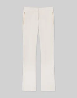 Acclaimed Stretch Manhattan Slim Flared Pant -Chic Daily Fashion mpd59z j525 sand flat