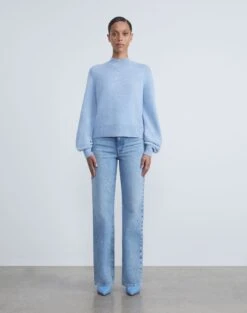 L148 Denim York Jean -Chic Daily Fashion mpd61w 1m79 stonewash blue full