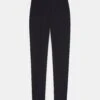 Fluid Crepe Side-Zip Pant