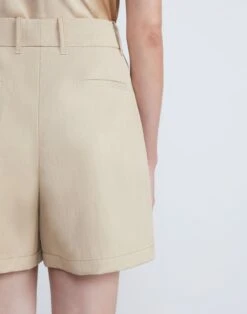 Cotton Twill Sullivan Short -Chic Daily Fashion mpd67r 1t31 dune detail2