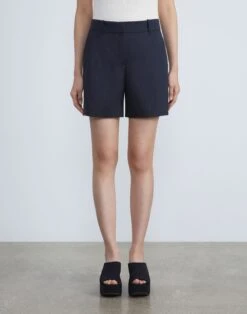 Cotton Twill Sullivan Short -Chic Daily Fashion mpd67r 1t31 navy