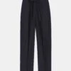 Silk-Linen Chelsea Pant