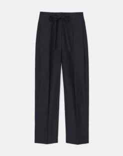 Silk-Linen Chelsea Pant