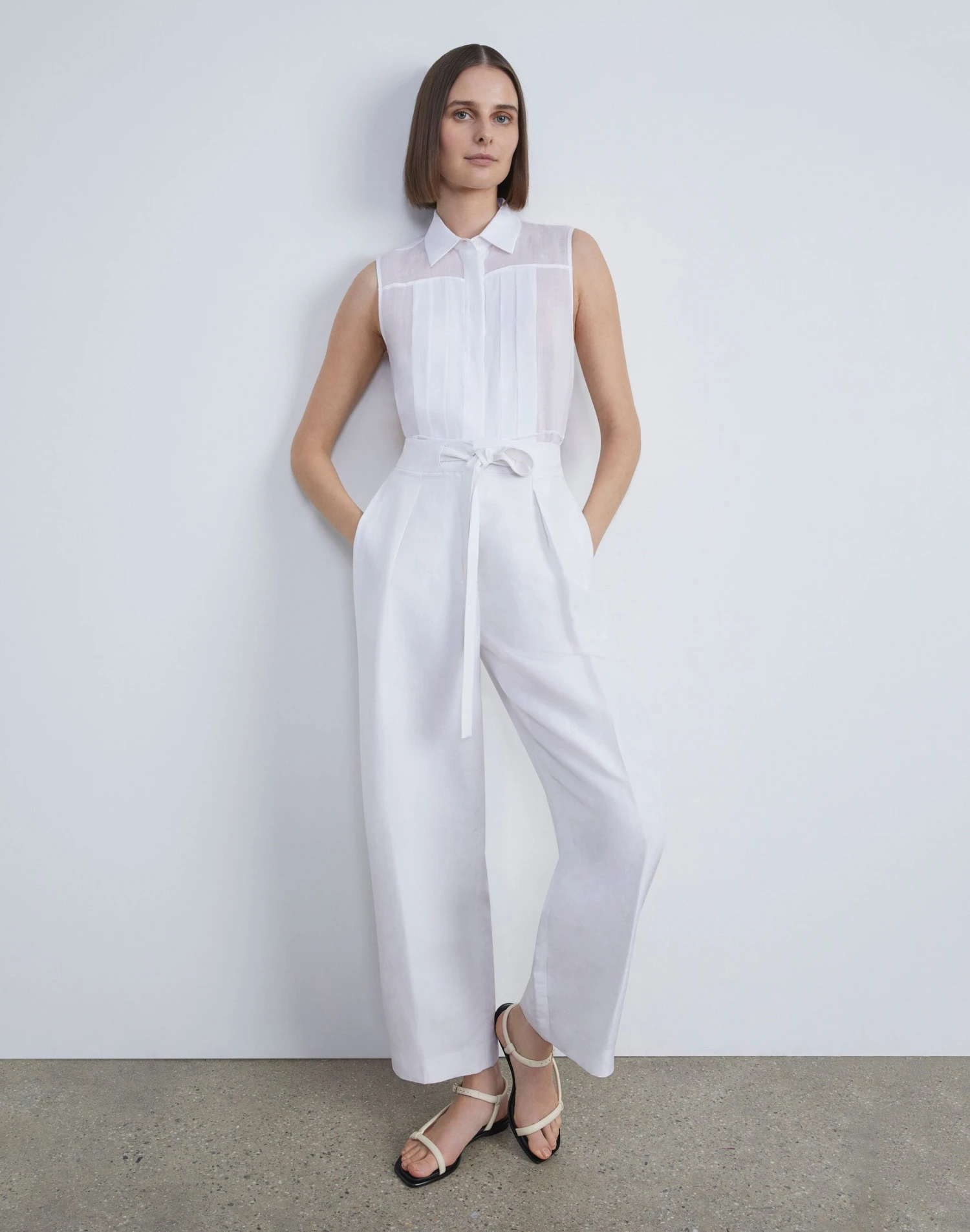 Silk-Linen Chelsea Pant 9 Silk-Linen Chelsea Pant - Image 9