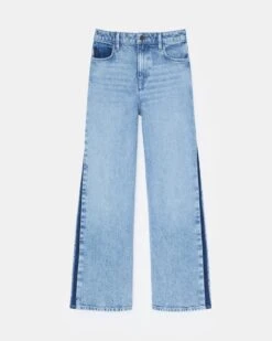 L148 Denim Two-Tone Wyckoff Cropped Jean