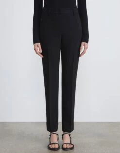 Finesse Crepe Essex Slim Pant -Chic Daily Fashion mpd72r 6147 black