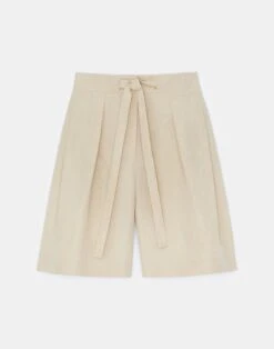 Silk-Linen Chelsea Short