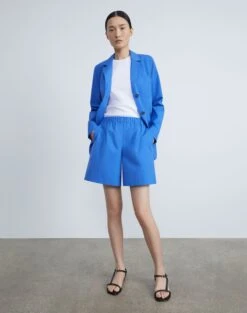 Organic Cotton Poplin Riverside Short -Chic Daily Fashion mpd84r 1r48 classic cobalt elevated priority