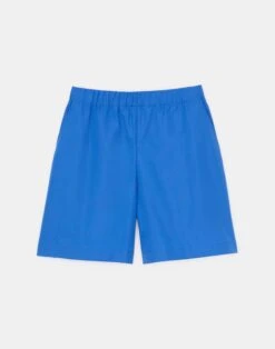 Organic Cotton Poplin Riverside Short -Chic Daily Fashion mpd84r 1r48 classic cobalt flat