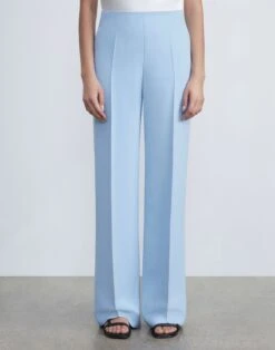 Viscose-Silk Sullivan Side Zip Pant 9 Viscose-Silk Sullivan Side Zip Pant -Chic Daily Fashion mpd97r 1x42 aerial blue