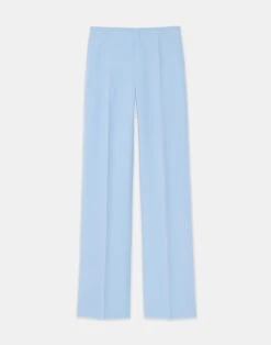 Viscose-Silk Sullivan Side Zip Pant