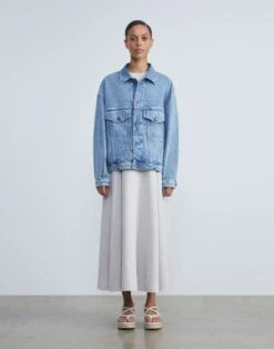 L148 Denim Oversized Jacket -Chic Daily Fashion mq794w 1m79 stonewash blue full