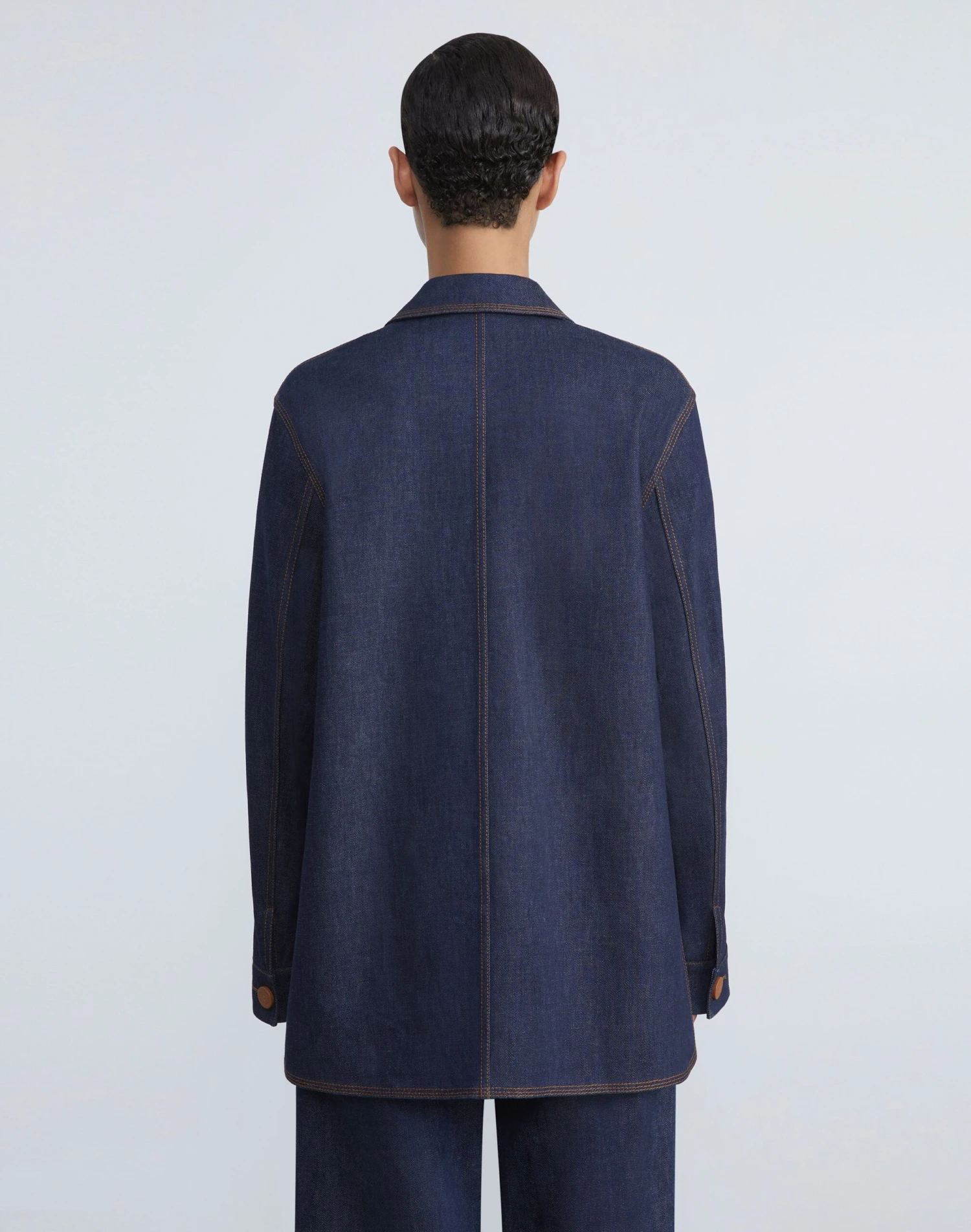 L148 Denim A-Line Chore Jacket 4 L148 Denim A-Line Chore Jacket - Image 4