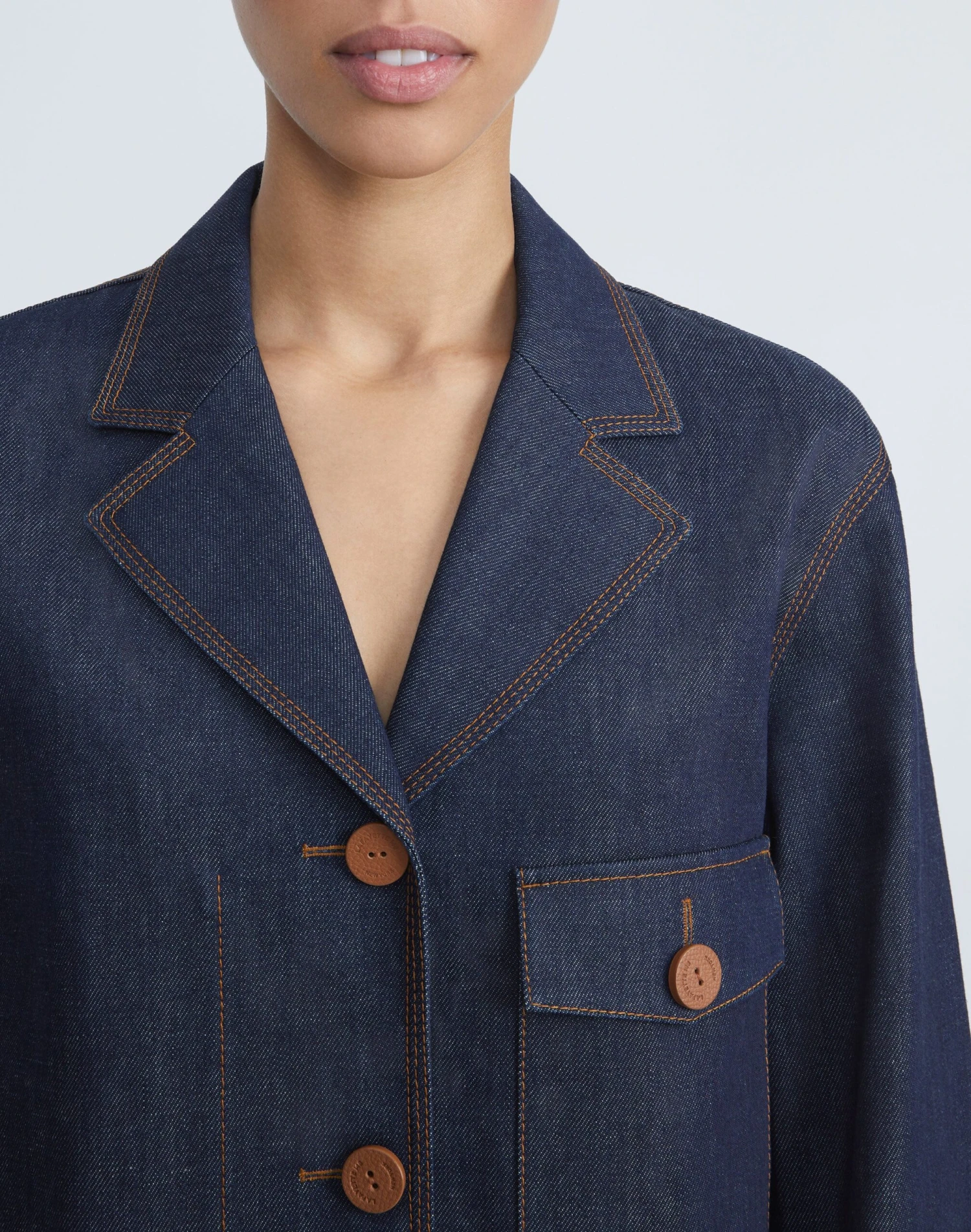 L148 Denim A-Line Chore Jacket 5 L148 Denim A-Line Chore Jacket - Image 5