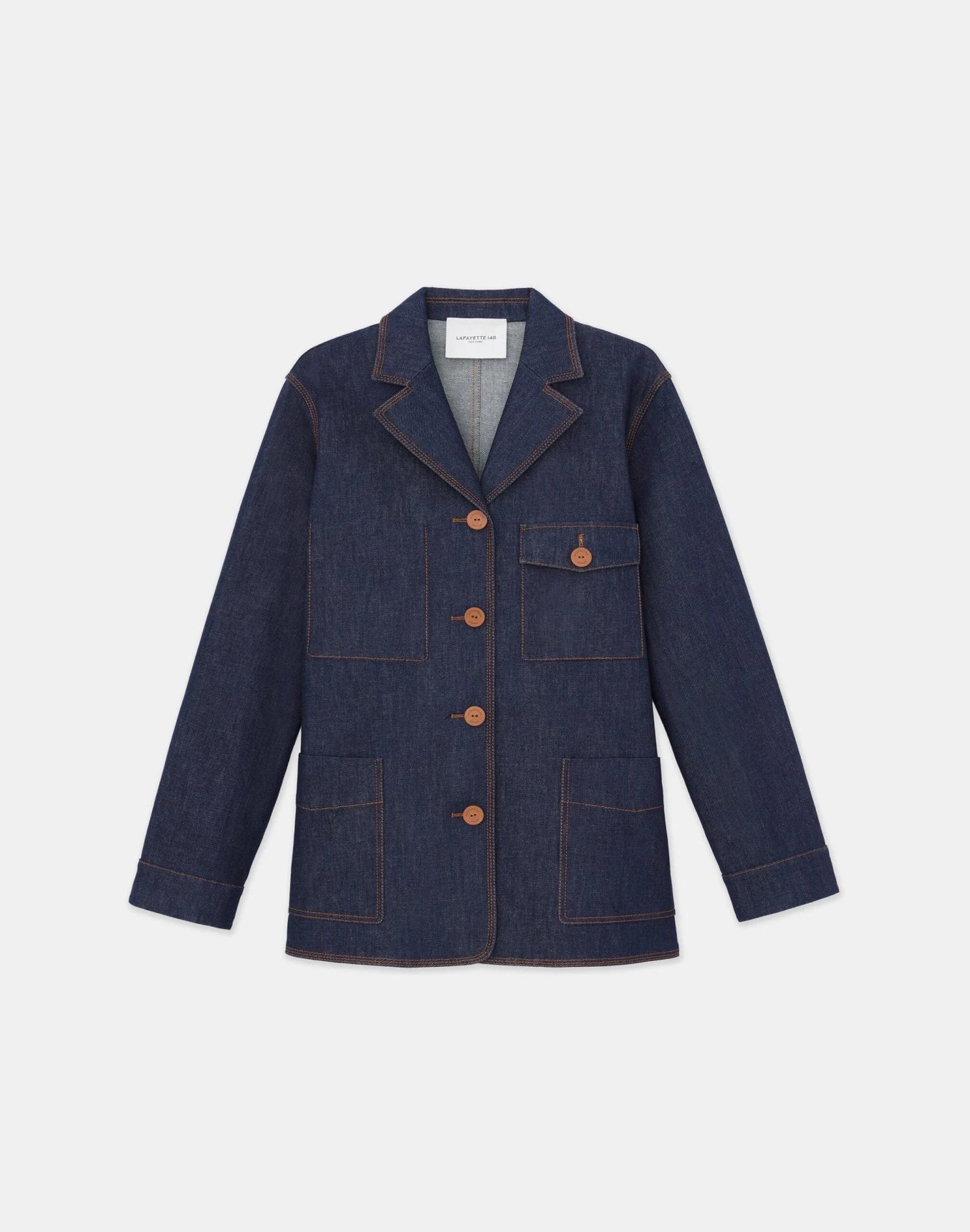 L148 Denim A-Line Chore Jacket 1 L148 Denim A-Line Chore Jacket
