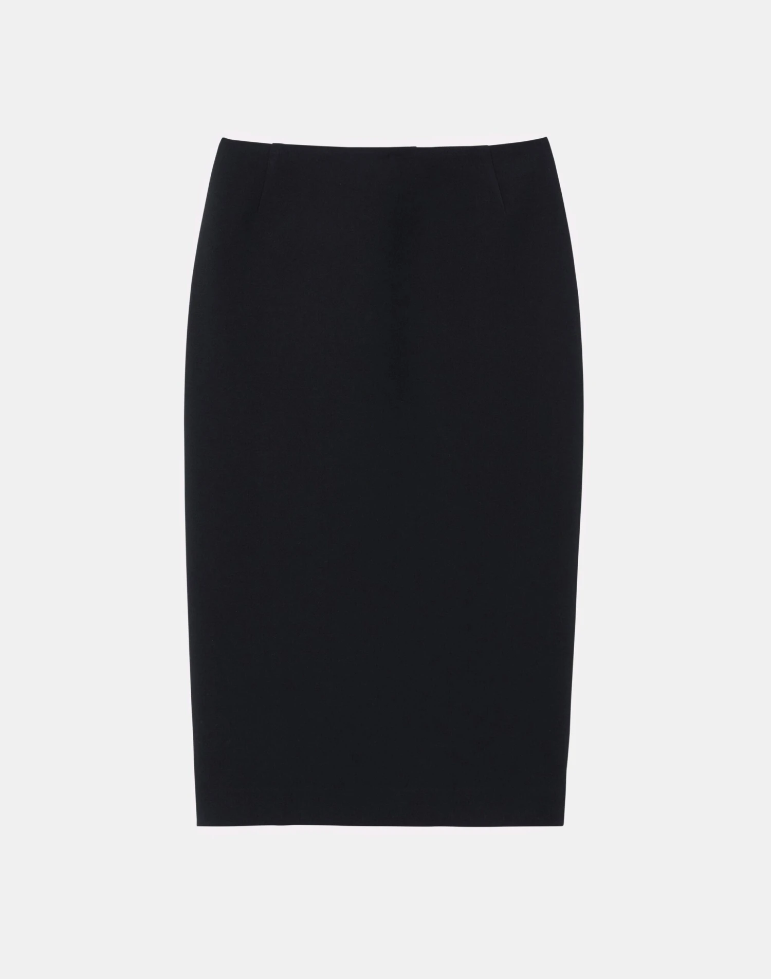 Wool-Silk Crepe Pencil Skirt 1 Wool-Silk Crepe Pencil Skirt