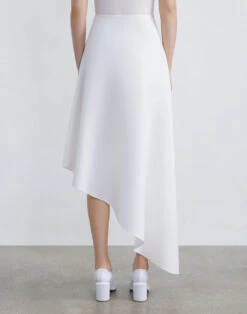 Finesse Crepe Asymmetric Skirt 15 Finesse Crepe Asymmetric Skirt -Chic Daily Fashion msp20r 6147 cloud back