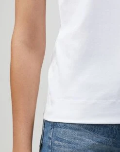 Cotton Rib Scoop Neck Tank -Chic Daily Fashion mta46r j548 white detail2