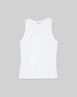 Cotton Rib Racerback Tank