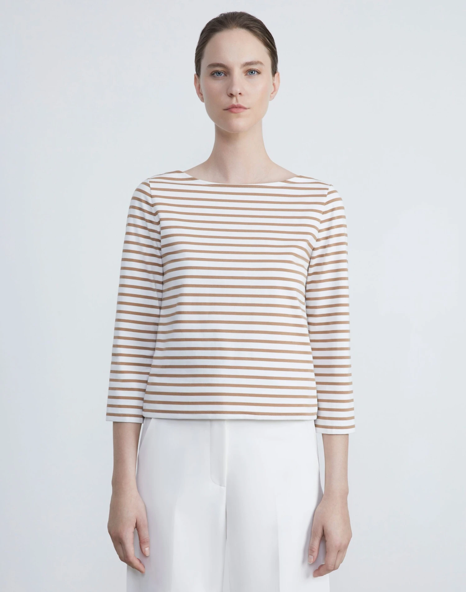 Breton Stripe Cotton Jersey Shirt 3 Breton Stripe Cotton Jersey Shirt - Image 3