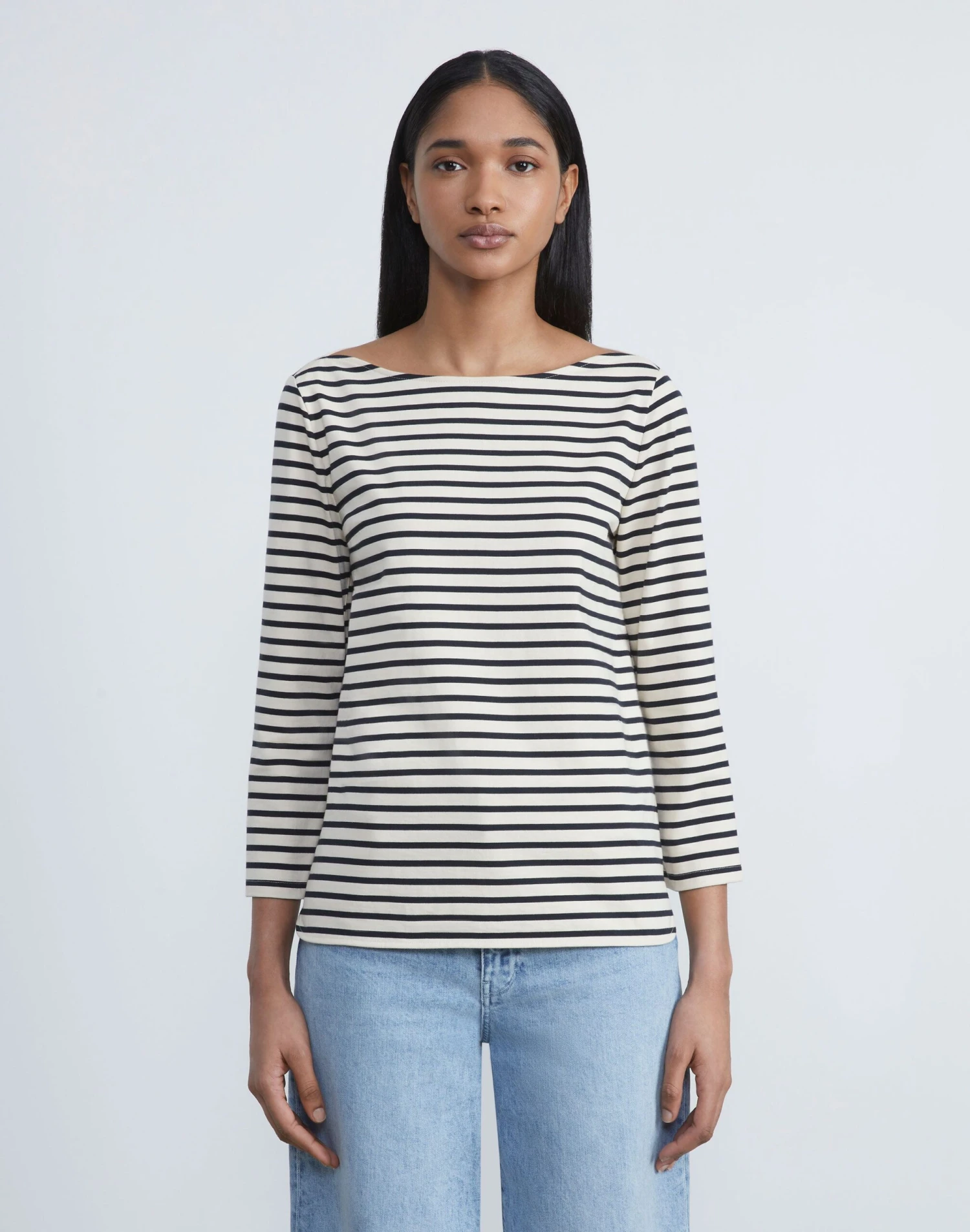 Breton Stripe Cotton Jersey Shirt 10 Breton Stripe Cotton Jersey Shirt - Image 10