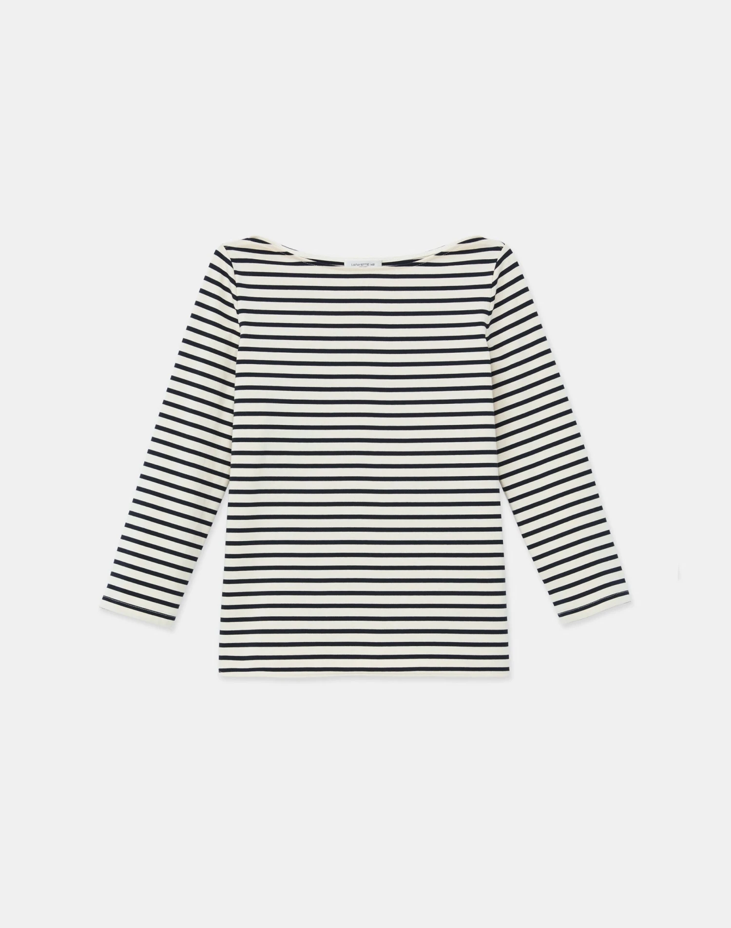Breton Stripe Cotton Jersey Shirt 6 Breton Stripe Cotton Jersey Shirt - Image 6