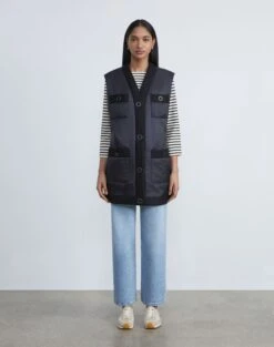 Breton Stripe Cotton Jersey Shirt 16 Breton Stripe Cotton Jersey Shirt -Chic Daily Fashion mtas7r j934 midnight blue multi full