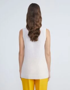 Cashmere Loose Stitch Tank -Chic Daily Fashion mwaz5r kc04 cloud back