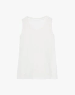 Cashmere Loose Stitch Tank -Chic Daily Fashion mwaz5r kc04 cloud flat