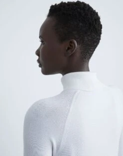 Matte Crepe Raglan Sleeve Turtleneck -Chic Daily Fashion mwbg6r kv15 cloud detail2