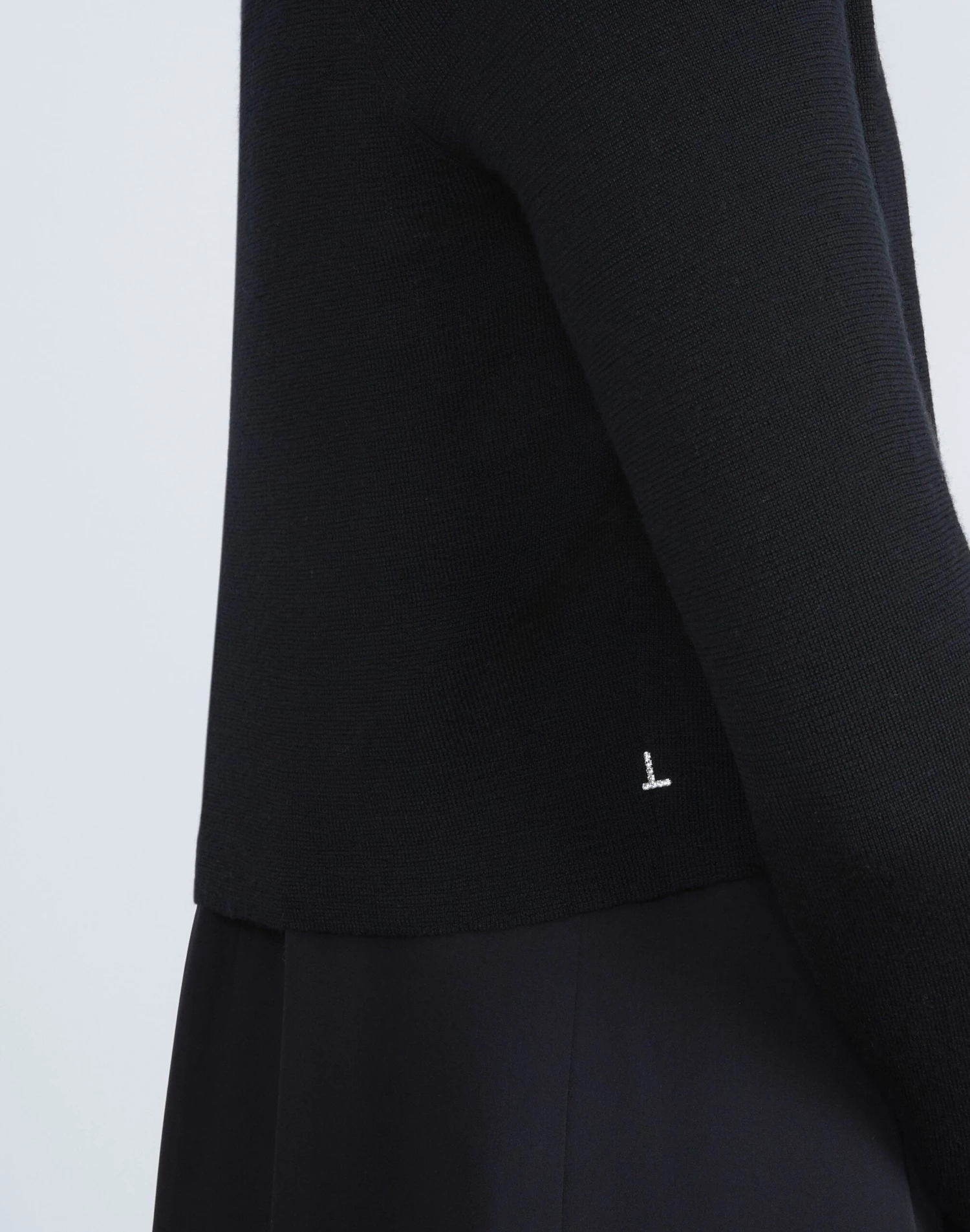 Responsible Fine Gauge Merino Open-Front Cropped Cardigan 5 Responsible Fine Gauge Merino Open-Front Cropped Cardigan - Image 5