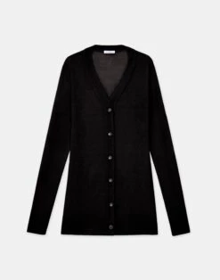 Fine Gauge Cashmere V-Neck Cardigan