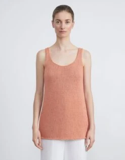 Cotton-Silk Tank -Chic Daily Fashion mwcc6r kk96 coral haze