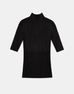 Finespun Voile Ribbed Short Sleeve Sweater