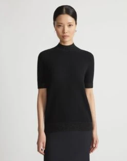 Cashmere Mockneck Sweater